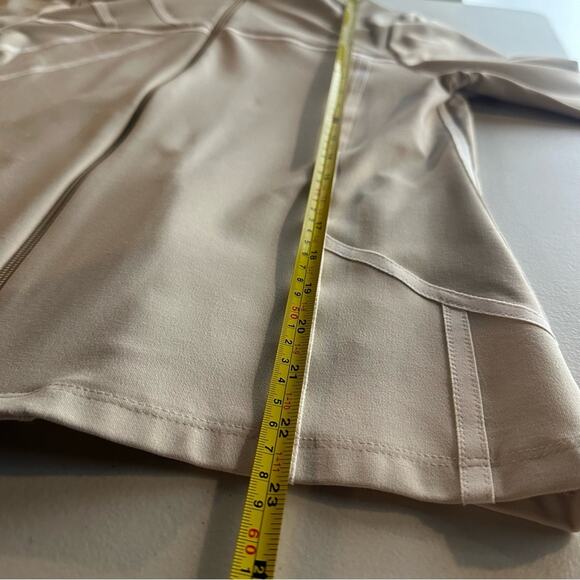 Eliza Audley Tennis Jacket Medium - Cream Full Zip, EUC Women's - Picture 6 of 7